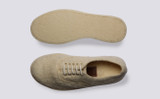 MIE Sneaker | Womens Sneakers in Cloudwool  | Grenson - Top and Sole View