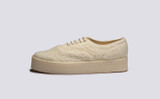 MIE Sneaker | Womens Sneakers in Cloudwool  | Grenson - Side View