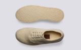 MIE Sneaker | Mens Sneakers in Cloudwool  | Grenson - Top and Sole View