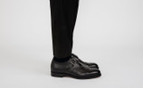 Shrewsbury | Mens Monk Shoes in Black Leather | Grenson - Lifestyle View