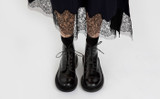 Demi | Womens Boots in Black Bookbinder Leather | Grenson - Lifestyle View