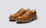 Evie | Womens Shoes in Olive Tanned Leather | Grenson - Main View