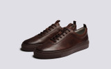 Sneaker 1 | Mens Sneakers in Brown Nubuck  | Grenson - Main View