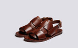 Willa 3 | Womens Sandals in Tan Leather | Grenson - Main View