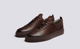 Sneaker 1 | Womens Sneakers in Brown Nubuck  | Grenson - Main View