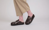 Dotty | Clogs for Women in Dark Brown Leather | Grenson - Lifestyle View