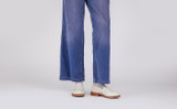 Susie | Womens Loafers in White Nappa Leather | Grenson - Lifestyle View 2