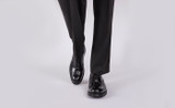 Anderson | Mens Brogues in Black Leather  | Grenson - Lifestyle View