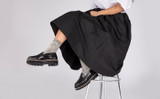 Lyndsey | Womens Loafers in Black Leather  | Grenson - Lifestyle View
