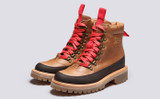 Blair | Womens Hiker Boots in Natural Leather | Grenson - Main View
