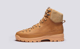 Sneaker 71 | Mens Boots in Tan on Vibram Sole | Grenson - Side View