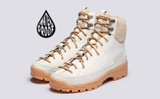 Sneaker 71 | Womens Boots in White on Vibram Sole | Grenson - Main View