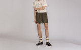 Marylebone | Mens T Bar Sandals in Black | Grenson - Lifestyle View 2