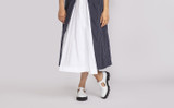 Marylebone | Womens Mary Jane Sandals in White | Grenson - Lifestyle View 2