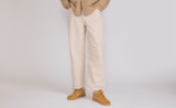 Sneaker 1 | Mens Vegan Sneakers in Tan Corduroy | Grenson - Lifestyle View
