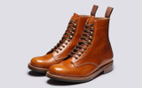 The Rack M20 | Mens Boots in Hi Shine Leather | Grenson -Main View