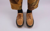 Miller | Mens Derby Shoes in Tan Leather | Grenson - Lifestyle View