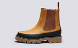 Carina | Womens Chelsea Boots in Tan Leather | Grenson - Side View