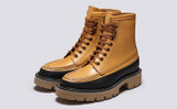 Katherine | Womens Boots in Tan Leather | Grenson - Main View