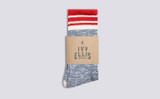 Mens Ivy Ellis Socks | The Dornoch Cotton Crew | Grenson - Main View