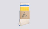 Mens Ivy Ellis Socks | The Youngblood Cotton Crew | Grenson - Main View