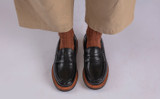 Rae | Womens Loafers in Black Leather | Grenson - Lifestyle View