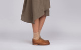 Evie | Womens Derby Shoes in Ginger Nubuck | Grenson - Lifestyle View