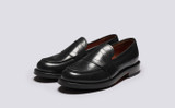 Susie | Womens Loafers in Black Leather | Grenson - Main View