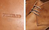 Chester | Mens Chukka Boots in Ginger Nubuck | Grenson - Logo View