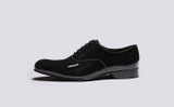 Mens Evening Shoe | Patent Leather Formal Shoes | Grenson - Side View