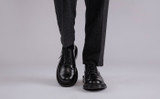 Douglas | Mens Shoes in Black with Triple Welt | Grenson - Lifestyle View 2