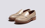 Susie | Womens Loafers in Cameo Gloss Leather | Grenson - Main View