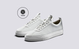 Grenson Sneaker 1 Women's in White Vegan Smooth - 3 Quarter View