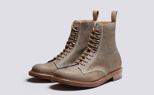 The Rack M12 | Mens Boots in Rugged Suede | Grenson - Main View