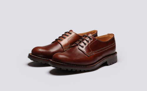Victor | Mens Shoes in Brown Chromexcel | Grenson - Main View