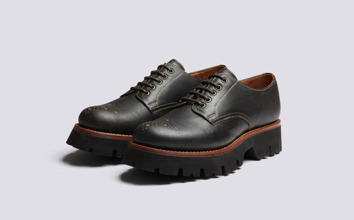 Holly | Derby Shoes for Women in Vintage Brown | Grenson - Main View