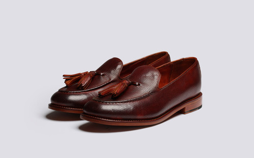 Merlin | Loafers for Men in Tan Dipped Leather | Grenson - Main View