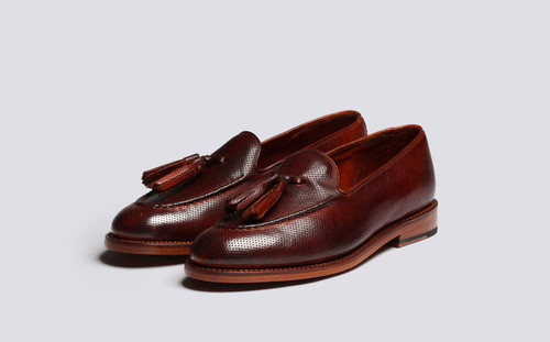 Miranda | Loafers for Women in Tan Dipped Leather | Grenson - Main View