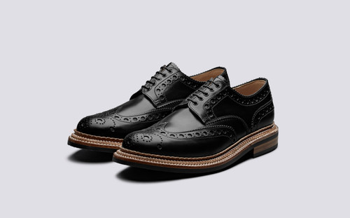 cheap black brogues