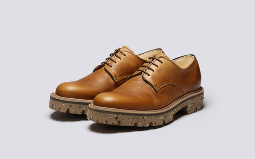 Evie | Womens Shoes in Olive Tanned Leather | Grenson - Main View