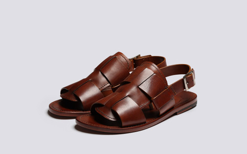 Willa 3 | Womens Sandals in Tan Leather | Grenson - Main View