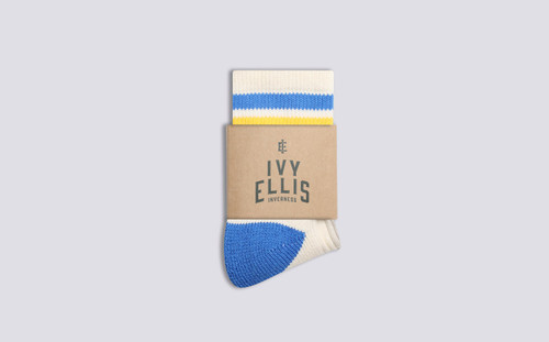 Womens Ivy Ellis Socks | The Youngblood Cotton Quarter | Grenson - Main View