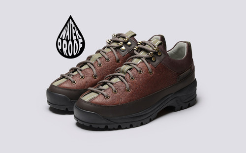 Sneaker 70 | Womens Shoes in Brown on Vibram Sole | Grenson