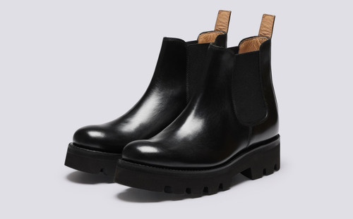 Tamsin | Chelsea Boots for Women in Black Colorado | Grenson - Main View