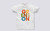 Grenson Text T-Shirt in White Cotton - Front View