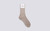 Mens Socks | 100% Recycled Socks in Neutral | Grenson - Full View