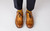 Grenson Archie in Tan Calf Leather - Lifestyle View
