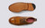 Grenson Fred in Tan Calf Leather - Top and Sole View