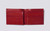 Bi-Fold Wallet in Red Handpainted Leather | Grenson - Open View