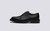 Gresham | Mens Shoes in Black Grain Leather | Grenson - Side View
